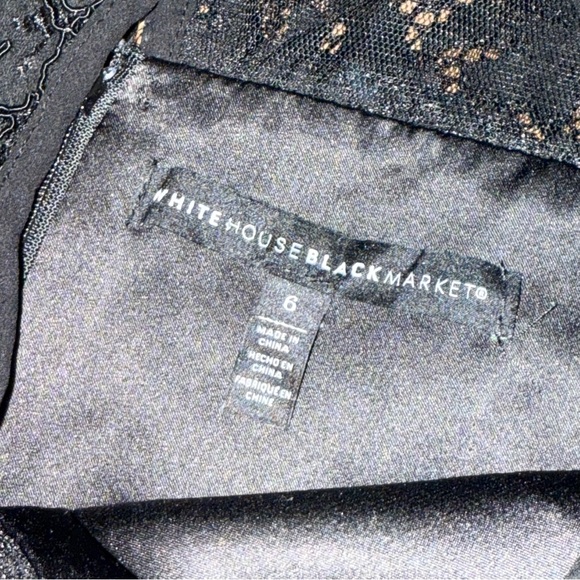 White House Black Market Wide Leg Lace Jumpsuit - Picture 12 of 16